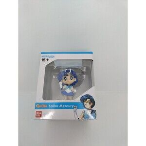Bandai Chibi Masters Pretty Guardian Sailor Moon Sailor Mercury 2.5" Figure New
